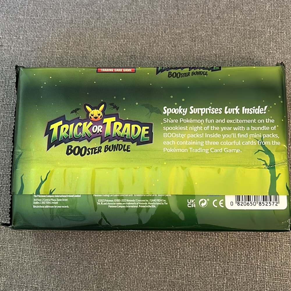 New 2023 Pokemon Trick or Trade Booster Bundle Trading cards: 50 mini packs TCG - Picture 2 of 2